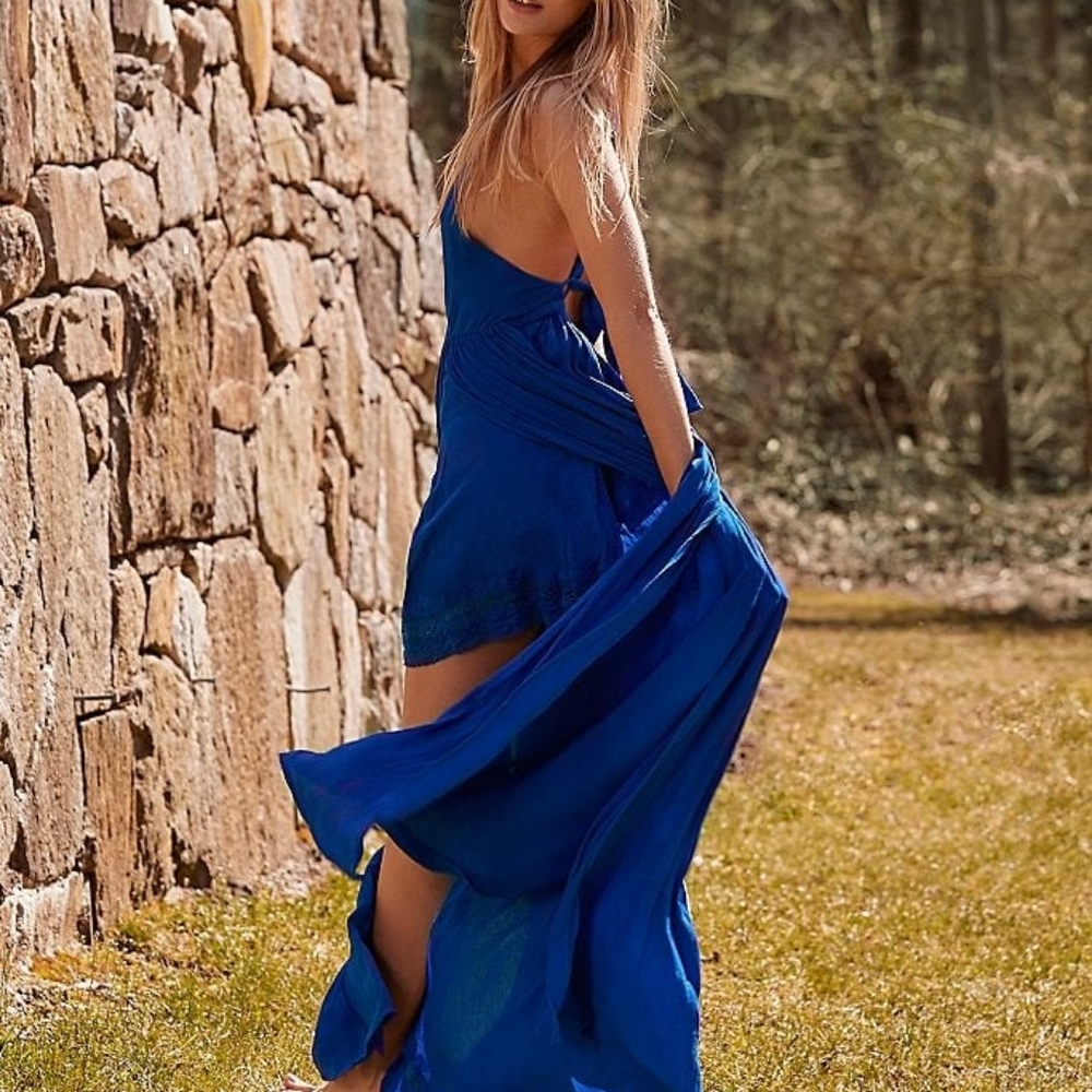 Free People Strong statement maxi dress